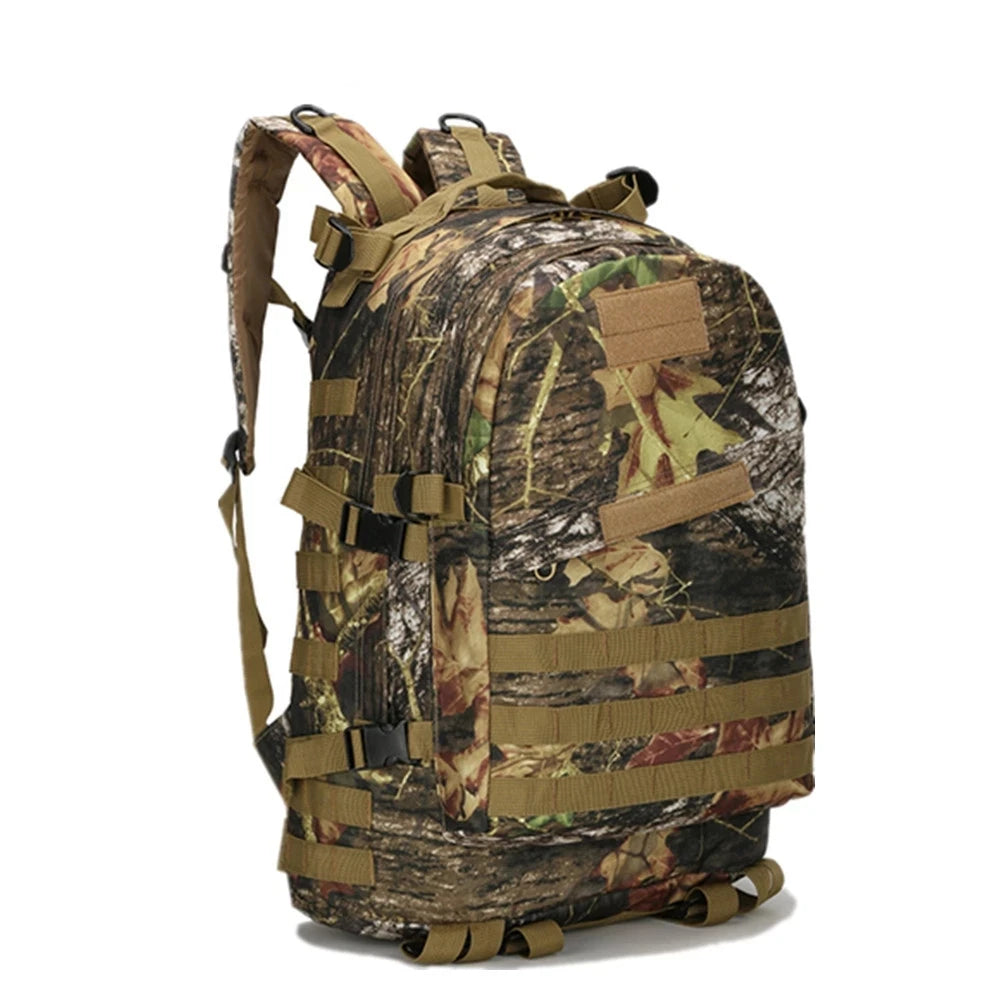Waterproof Bionic Camouflage Hunting Fishing Backpack Wearable Tactical Military 40L Multifunctional Rucksack Soft From Rancher’s Ridge