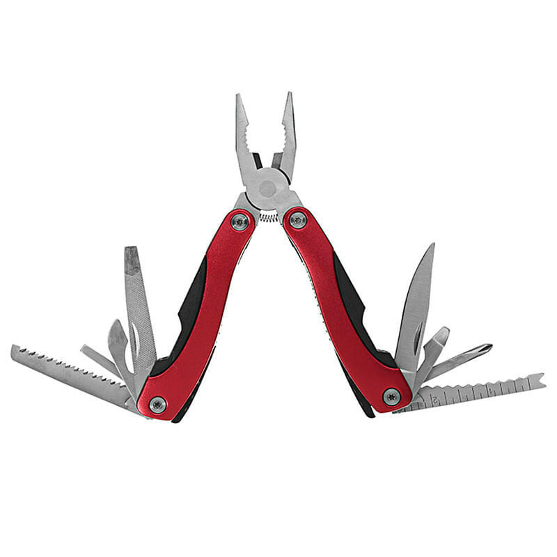 K-MASTER 9 in 1 Stainless Steel Multifunction Fishing Pliers Folding Knife Screwdriver Opener Tools From Rancher’s Ridge