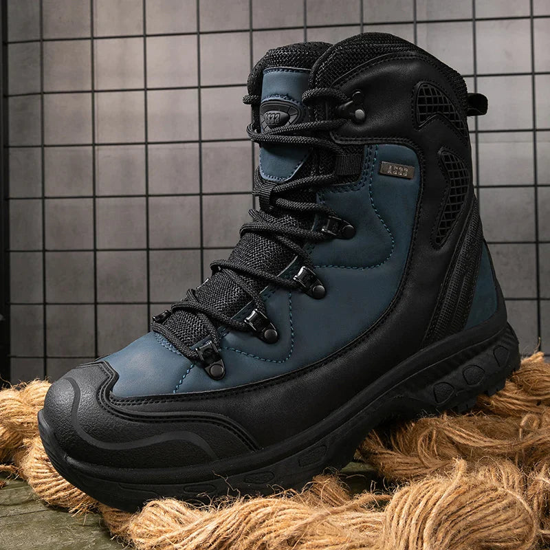 RuggedGuard PlusSize Combat Boots: Waterproof Performance for Outdoor Adventures From Rancher’s Ridge