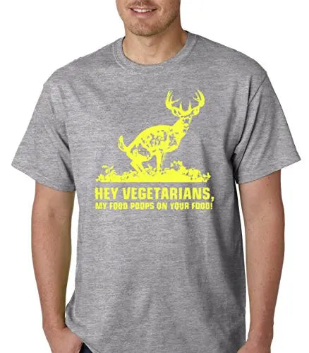 My Food Poops on Your Food Deer Hunting Premium Men's T-Shirt From Rancher’s Ridge